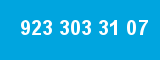 923 303 31 07 923 303 31 07